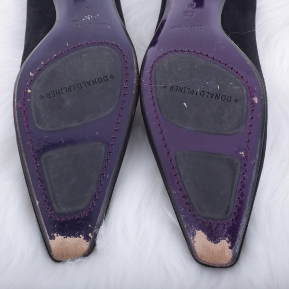 Donald JPliner Black Heels - Picture 4 of 9